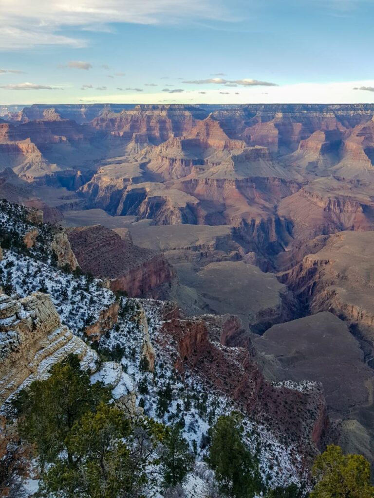 Grand Canyon visto de um mirante